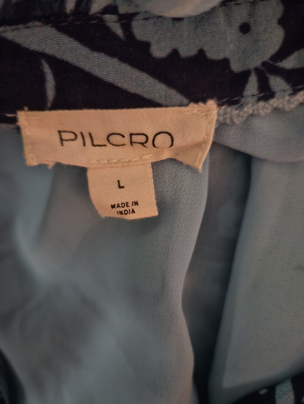 Anthropologie By Pilcro The Tavi Button Down Blouse Size L Cottagcore Prairie - Picture 3 of 3